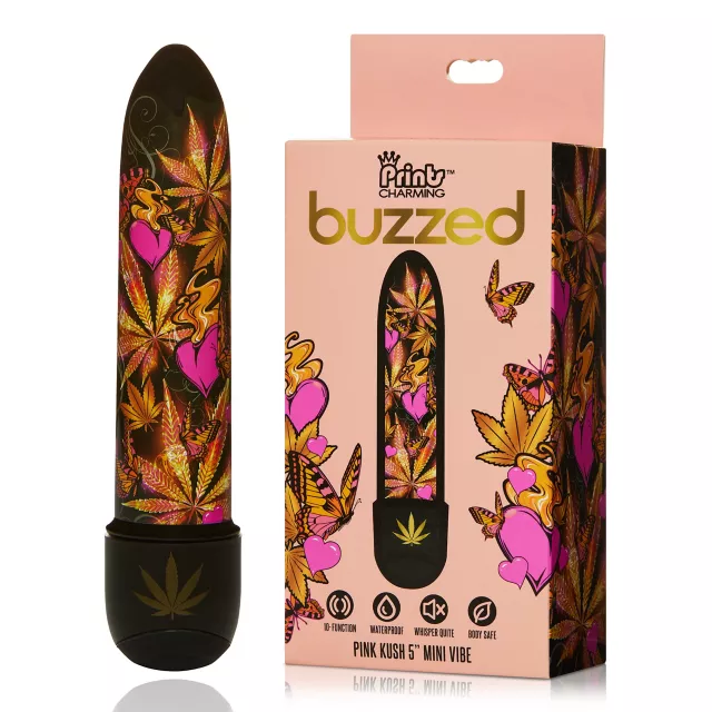Kush 10-Function Waterproof Bullet Vibrator - 5 Inch at Spencer's