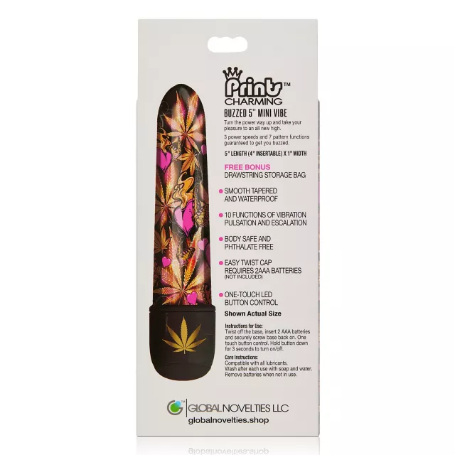 Kush 10-Function Waterproof Bullet Vibrator - 5 Inch at Spencer's