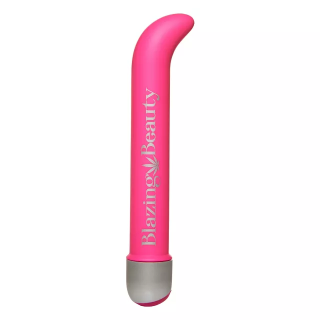 Blazing Beauty 10-Function Waterproof G-Spot Vibrator - 7 Inch at Spencer's