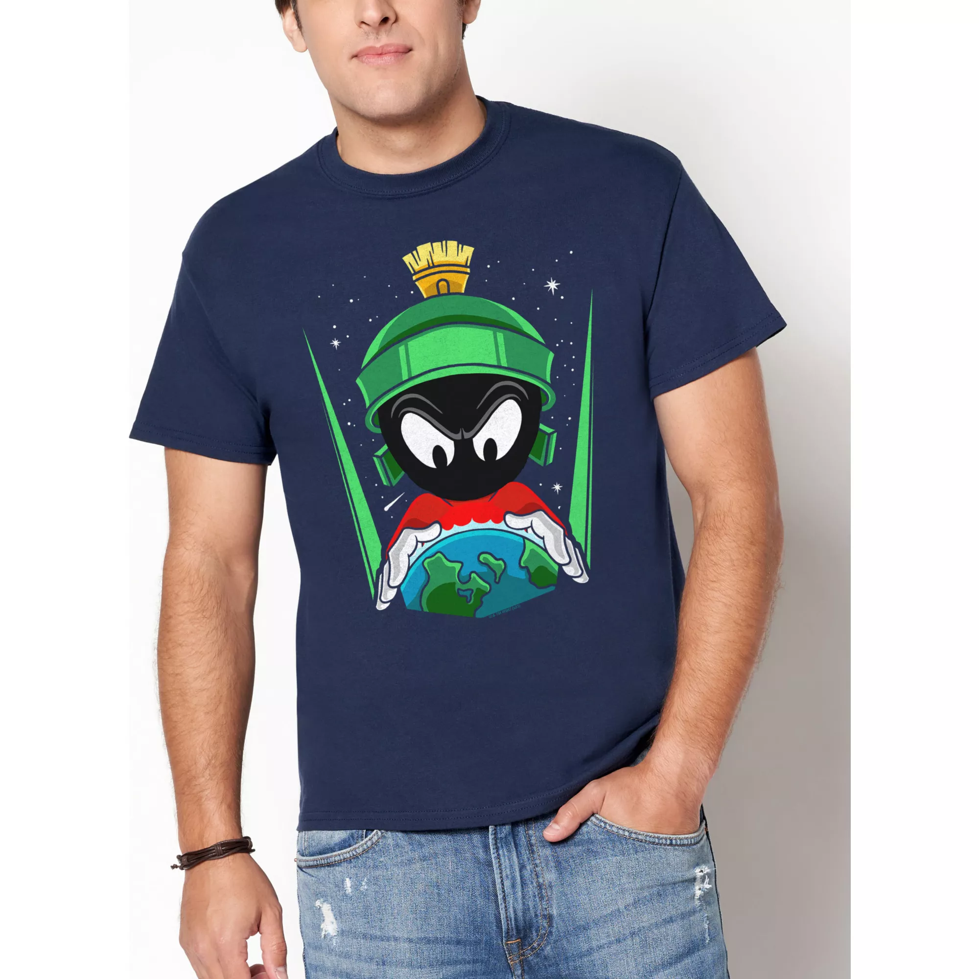 Marvin Invasion T Shirt - Looney Tunes at Spencer's