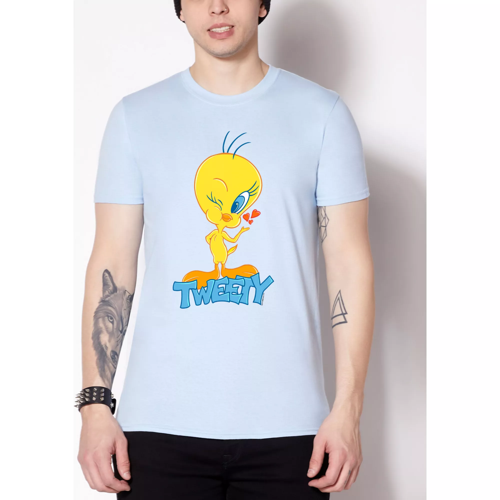 Blue Cutie Tweety T Shirt - Looney Tunes at Spencer's