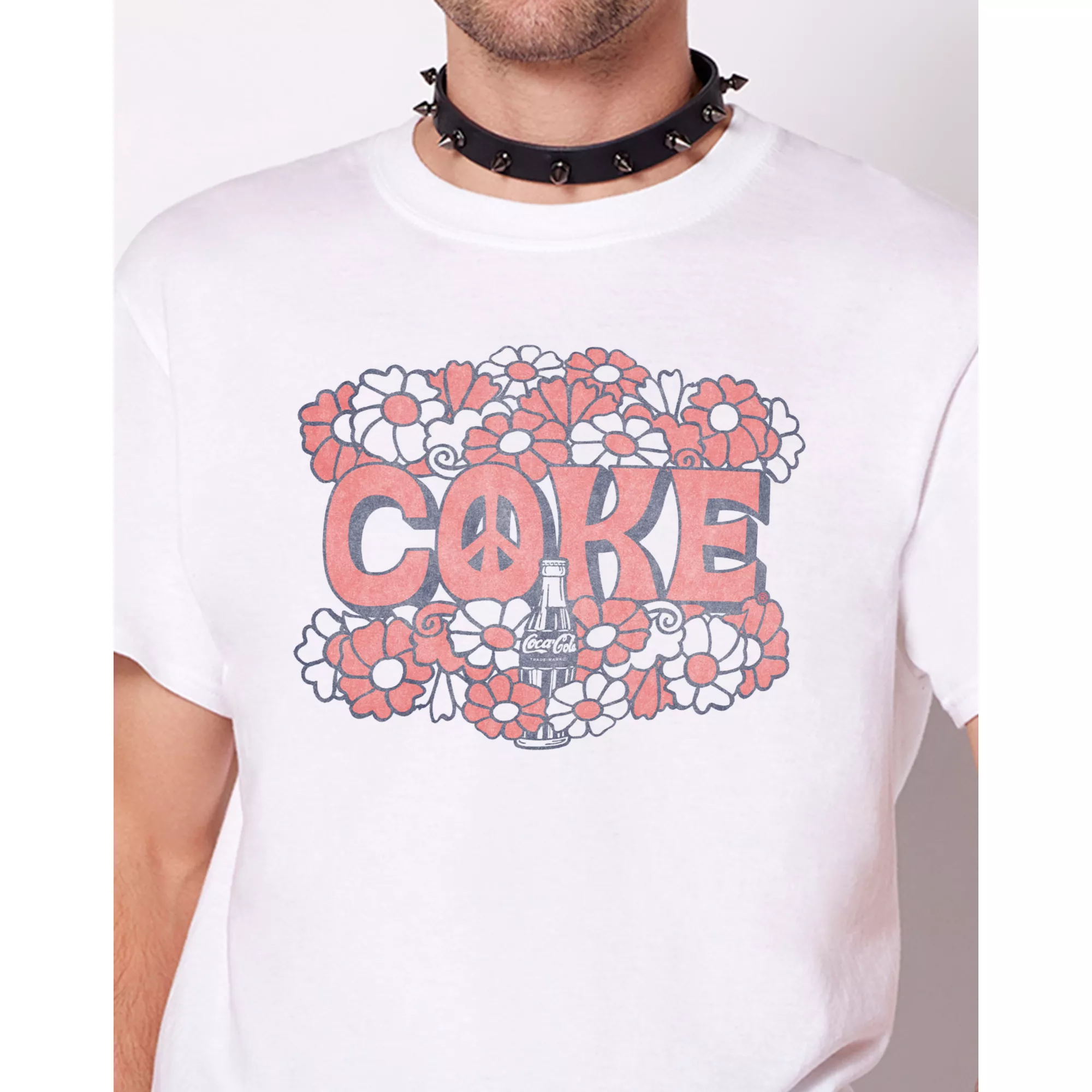 Groovy Floral Coke T Shirt - Coca-Cola at Spencer's