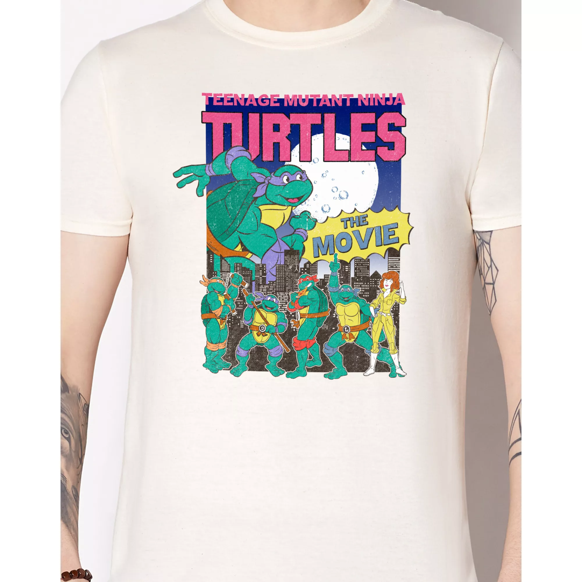 TMNT Vintage Movie Poster T Shirt - Teenage Mutant Ninja Turtles at Spencer's