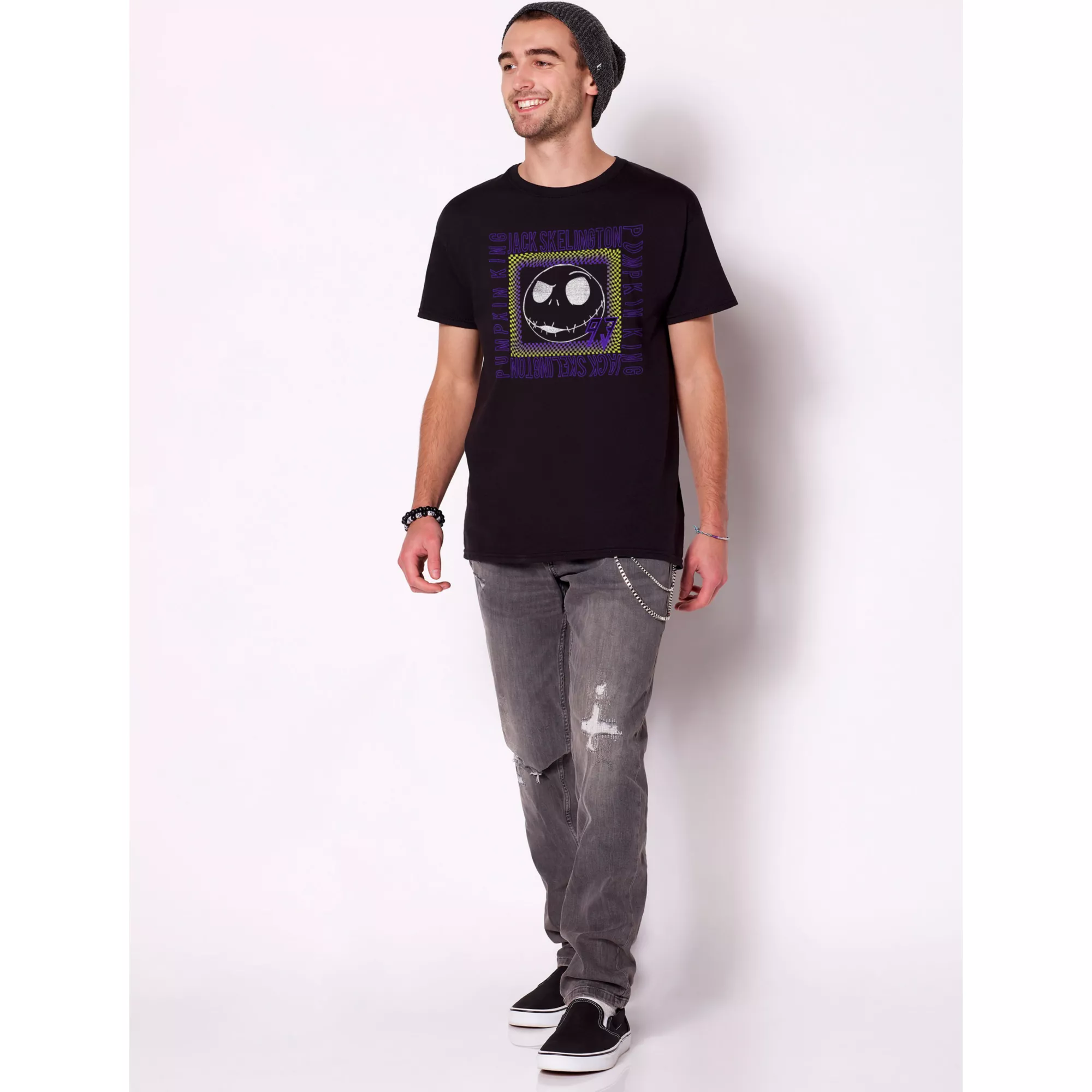 Jack Skellington Skate T Shirt - The Nightmare Before Christmas at Spencer's