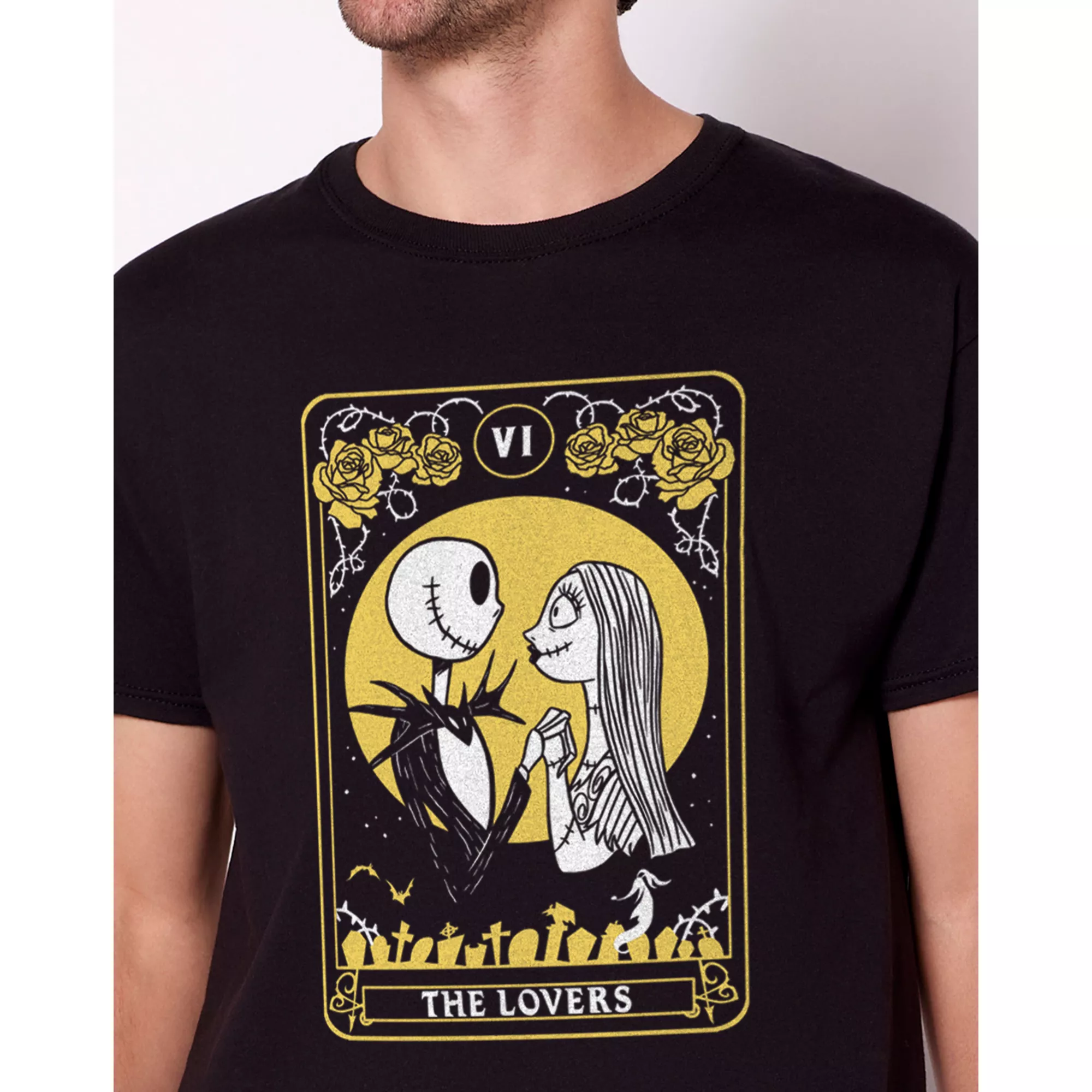 Jack Skellington and Sally Tarot T Shirt - The Nightmare Before Christmas at Spencer's