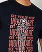 See You in Your Nightmares T Shirt - The Nightmare Before Christmas