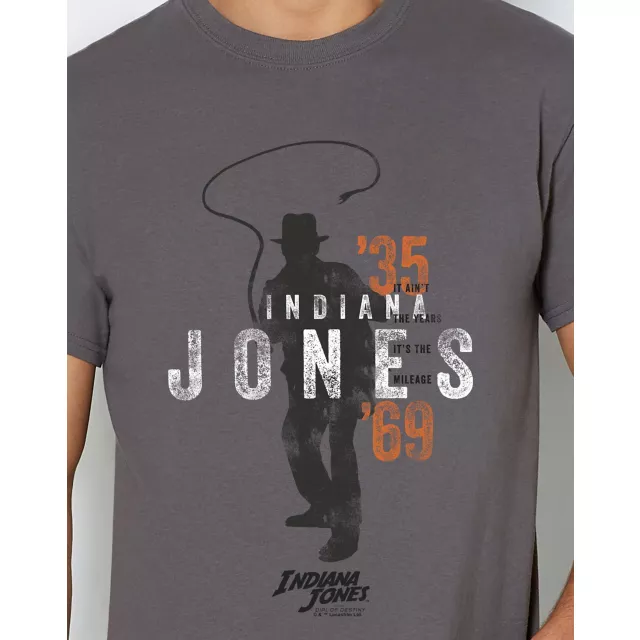 It's The Mileage T Shirt - Indiana Jones at Spencer's