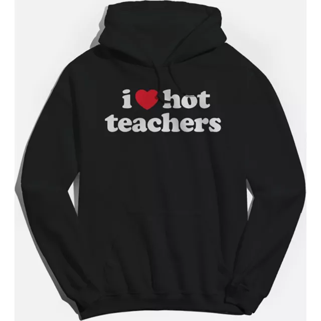 I Heart Hot Teachers Hoodie - Danny Duncan at Spencer's