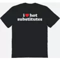 I Heart Substitutes T Shirt - Danny Duncan at Spencer's
