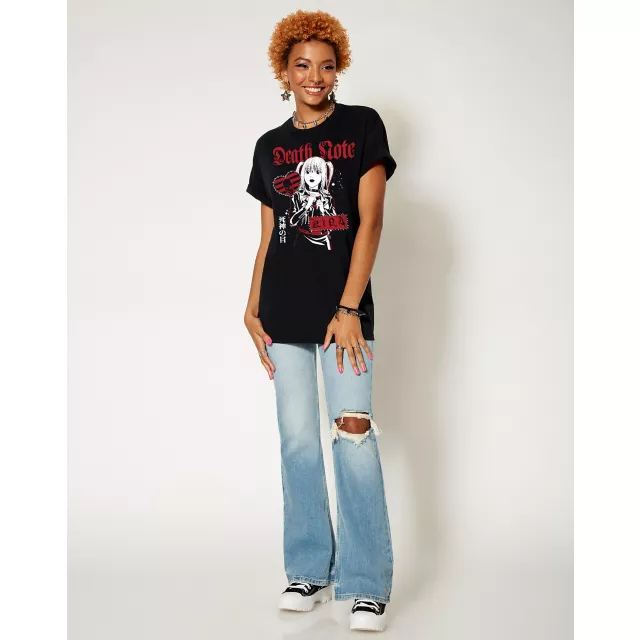 Mall Goth Misa T Shirt - Death Note - Spencer's