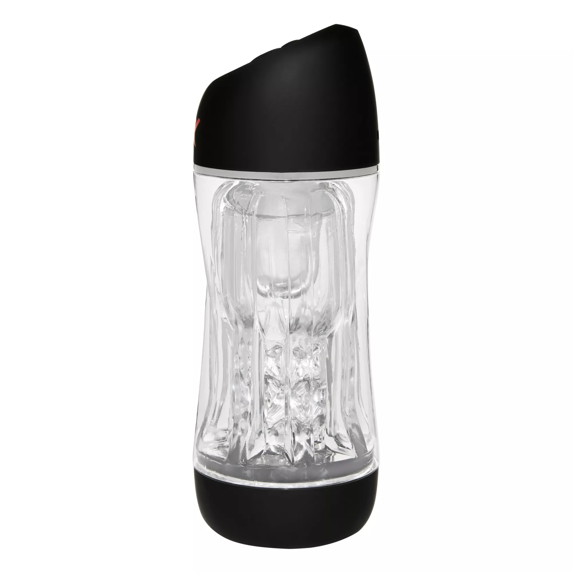 20-Function ViewTube Pro See-Thru Vibrating Stroker at Spencer's