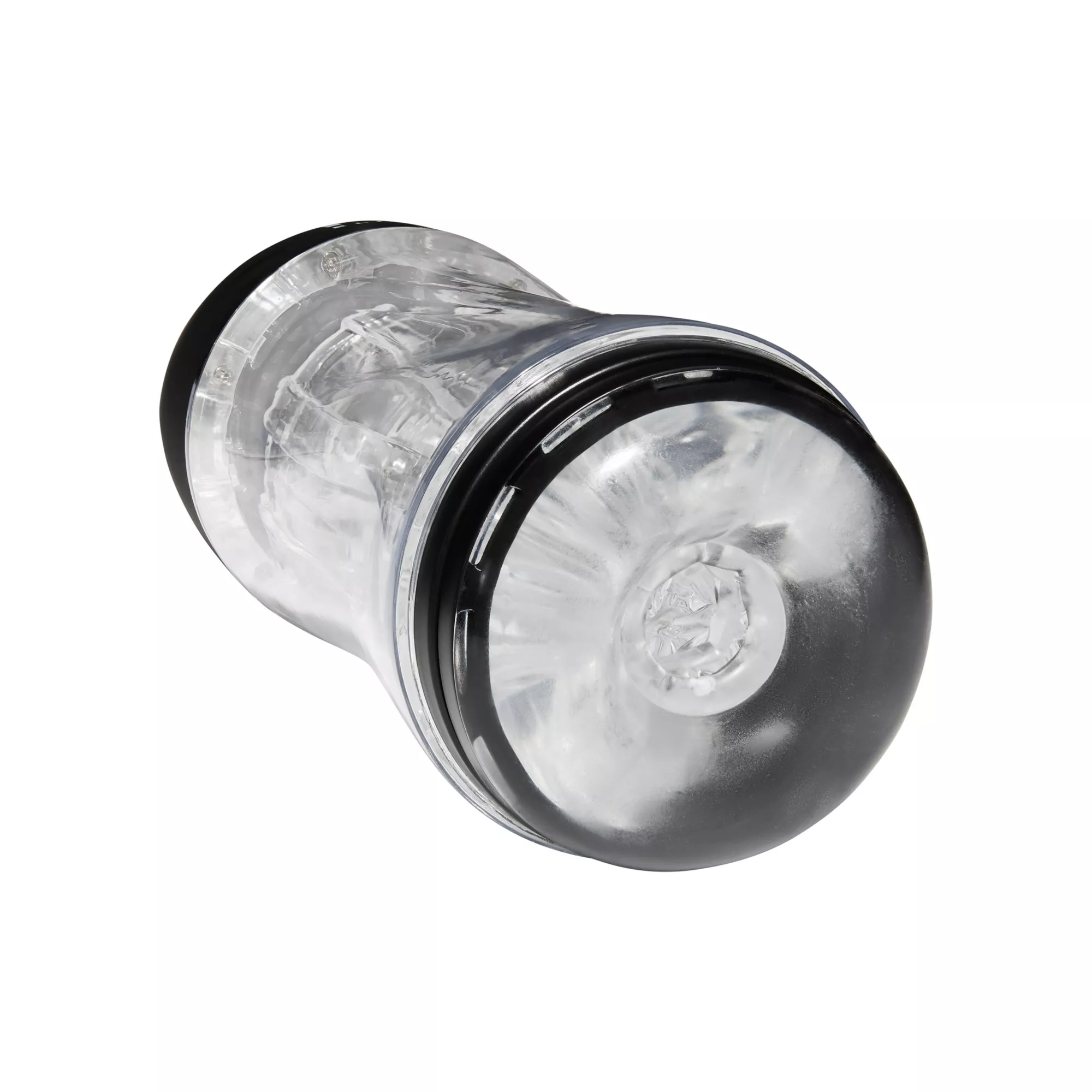 20-Function ViewTube Pro See-Thru Vibrating Stroker at Spencer's