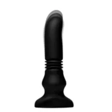 Remote Control 8-Function Thrusting Vibrating Butt Plug - 6.8 Inch at Spencer's