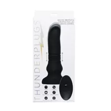 Remote Control 8-Function Thrusting Vibrating Butt Plug - 6.8 Inch at Spencer's