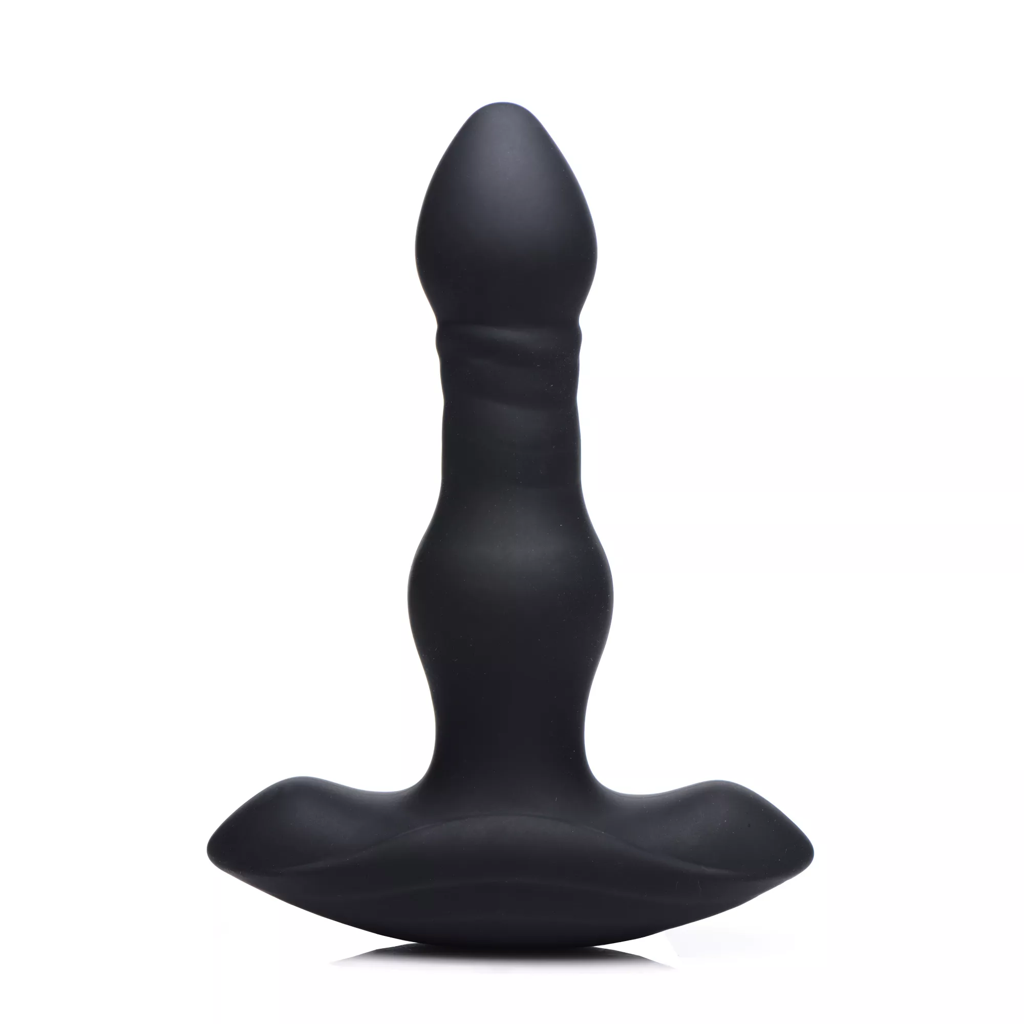 10-Function Remote Control Thrusting Vibrating Butt Plug - 6 Inch at Spencer's