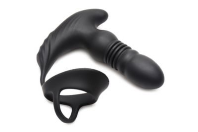 thrusting dildo spencers Dr. Knight 3-Function Thrusting Gyrating Rechargeable Vibrating Dildo 10.5  Inch - Dr. Skin Silicone main image 1
