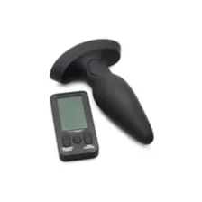 25-Function Remote Control Pulsing and Vibrating Butt Plug - 6.1 Inch at Spencer's