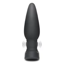 25-Function Remote Control Pulsing and Vibrating Butt Plug - 6.1 Inch at Spencer's