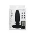 25-Function Remote Control Pulsing and Vibrating Butt Plug - 6.1 Inch at Spencer's