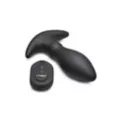 Rim Slide 10-Function Sliding Ring Remote Control Vibrating Butt Plug - 5.3 Inch at Spencer's