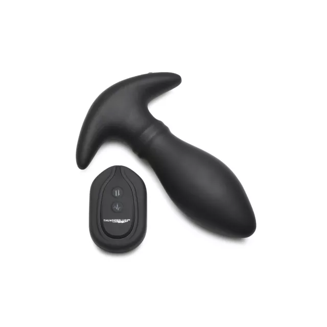 Rim Slide 10-Function Sliding Ring Remote Control Vibrating Butt Plug - 5.3 Inch at Spencer's