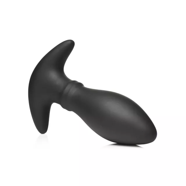 Rim Slide 10-Function Sliding Ring Remote Control Vibrating Butt Plug - 5.3 Inch at Spencer's