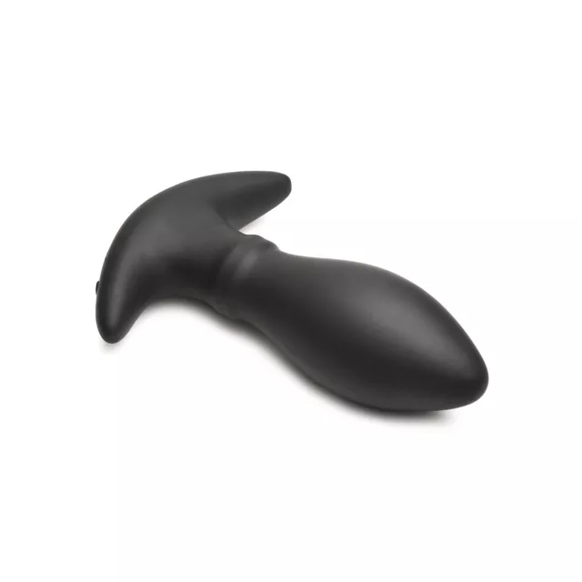 Rim Slide 10-Function Sliding Ring Remote Control Vibrating Butt Plug - 5.3 Inch at Spencer's
