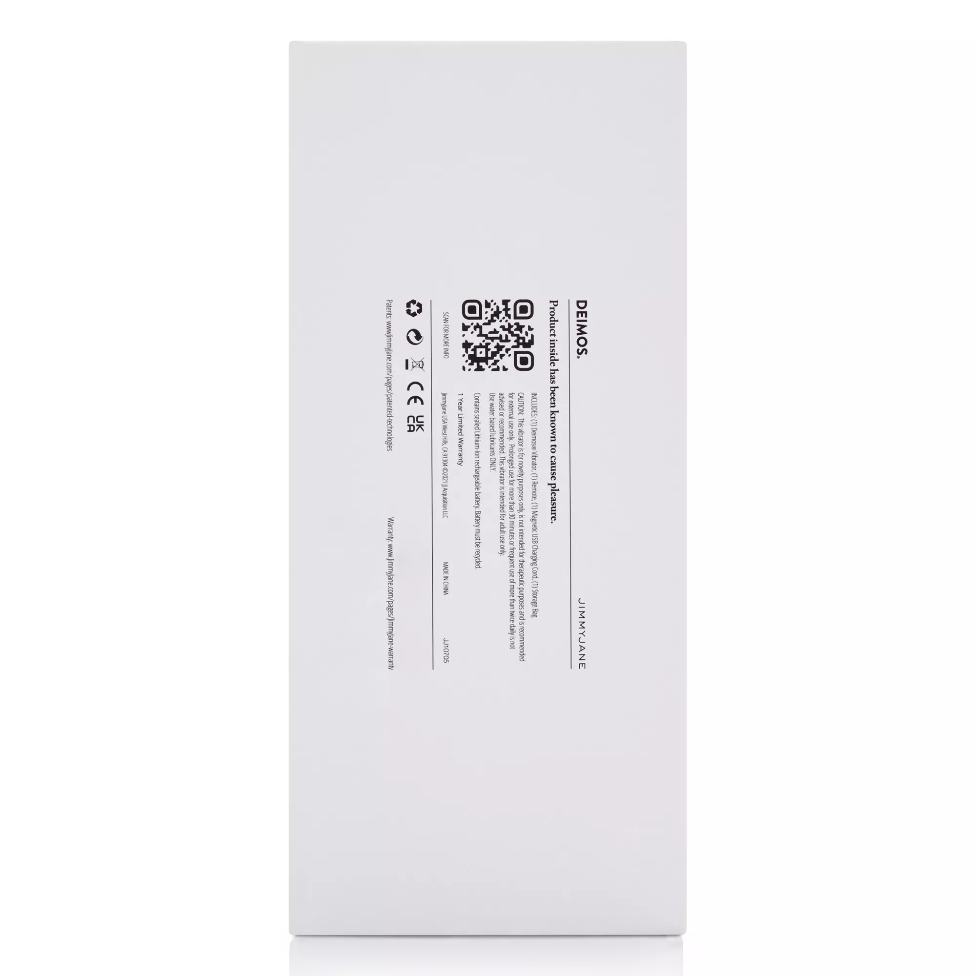 Deimos 10-Function Rechargeable Waterproof Vibrating Cock Ring - JimmyJane at Spencer's