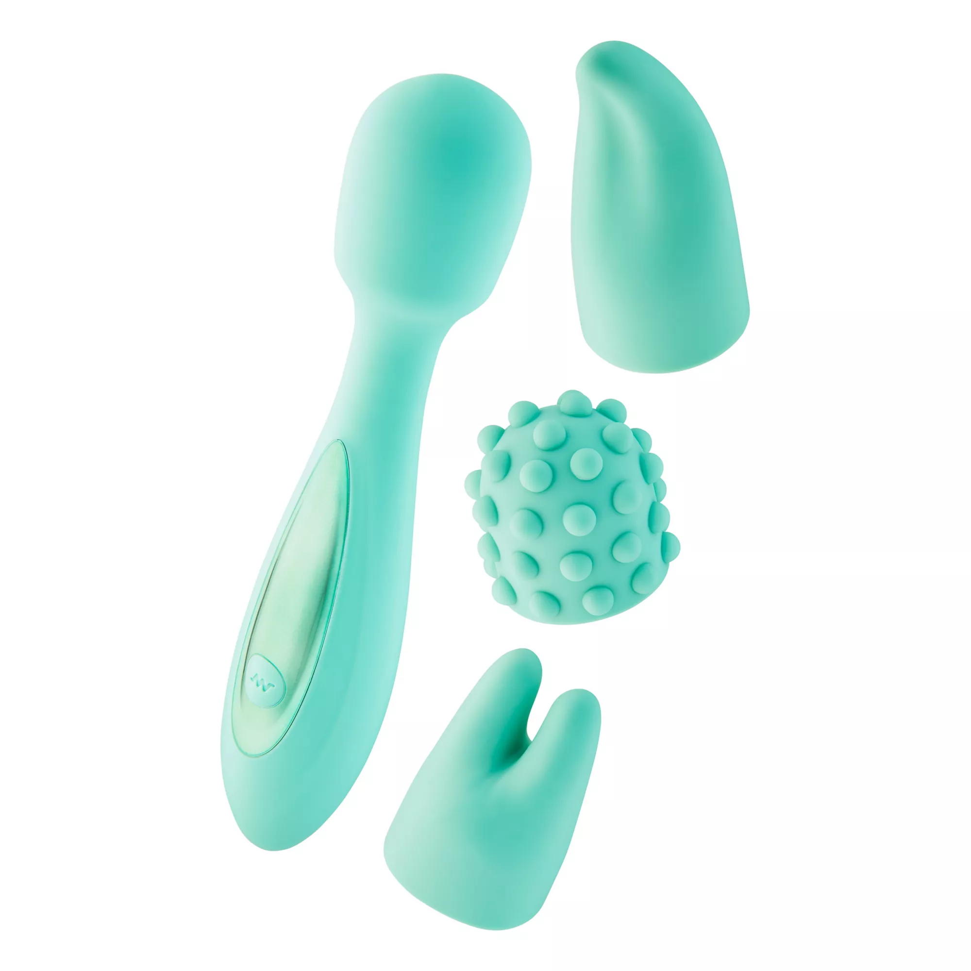 Canna 7-Function Rechargeable Waterproof Wand Vibrator with Attachments 9 Inch - JimmyJane at Spencer's