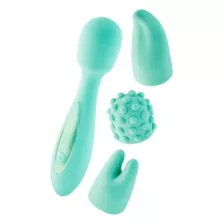 Canna 7-Function Rechargeable Waterproof Wand Vibrator with Attachments 9 Inch - JimmyJane at Spencer's