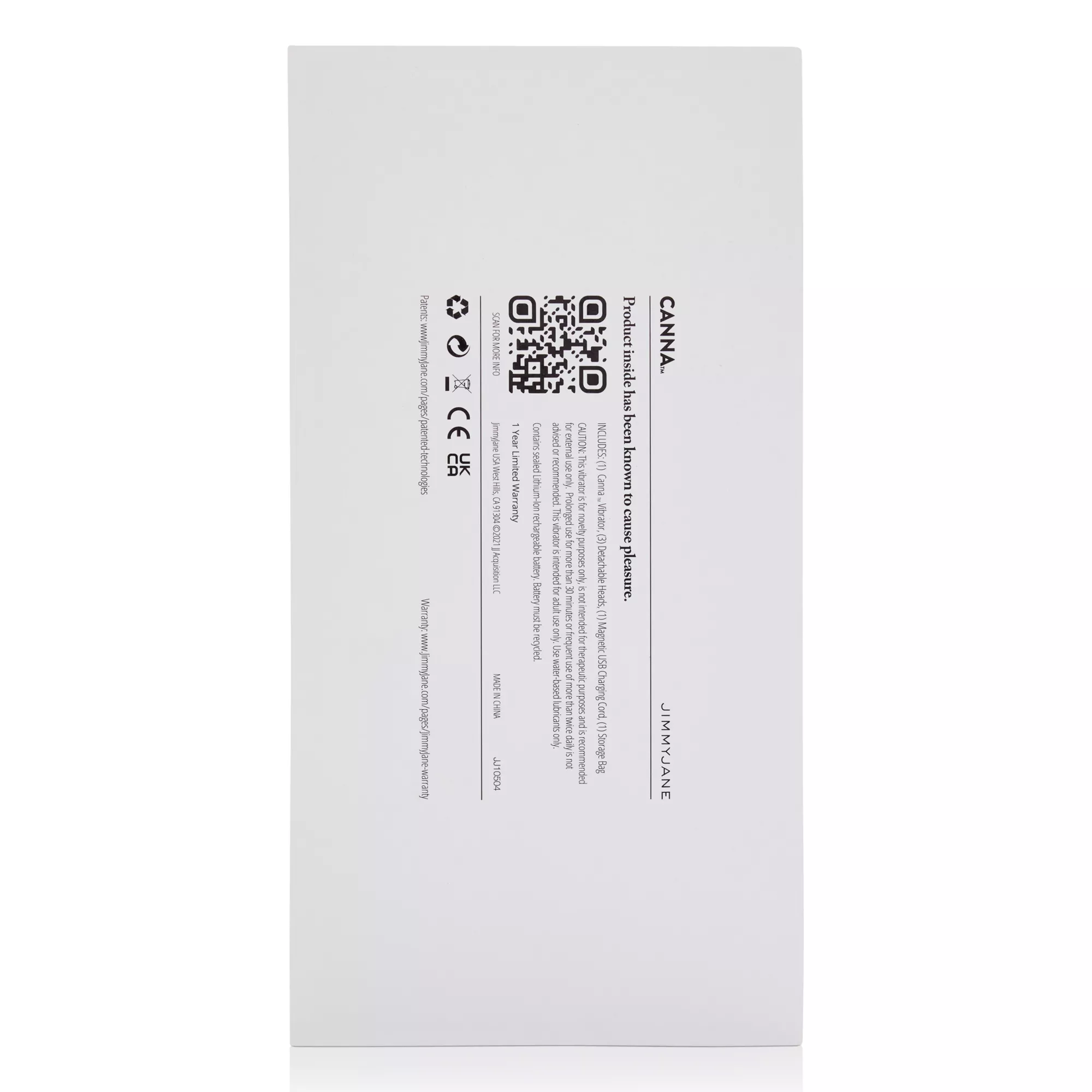 Canna 7-Function Rechargeable Waterproof Wand Vibrator with Attachments 9 Inch - JimmyJane at Spencer's