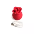 10-Function Rechargeable Rose Clitoral Stimulator - 3.4 Inch at Spencer's