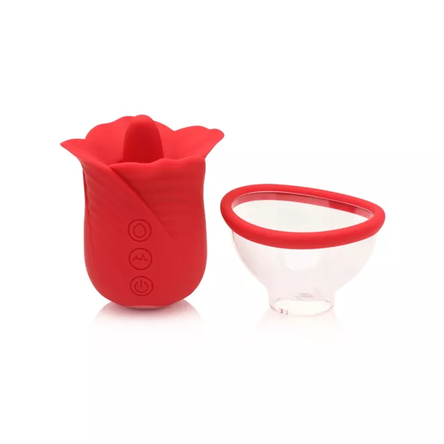 Lily Lover 16-Function Waterproof Rechargeable Sucking and Vibrating Clitoral Stimulator - 4.4 Inch