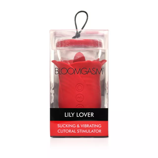 Lily Lover 16-Function Waterproof Rechargeable Sucking and Vibrating Clitoral Stimulator - 4.4 Inch