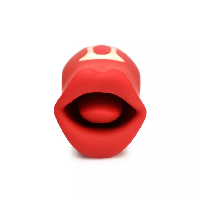20-Function Kiss and Tell Kissing and Vibrating Rechargeable Waterproof Clitoral Stimulator - 5.1 Inch at Spencer's