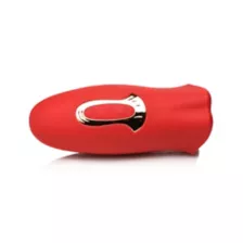 20-Function Kiss and Tell Kissing and Vibrating Rechargeable Waterproof Clitoral Stimulator - 5.1 Inch at Spencer's
