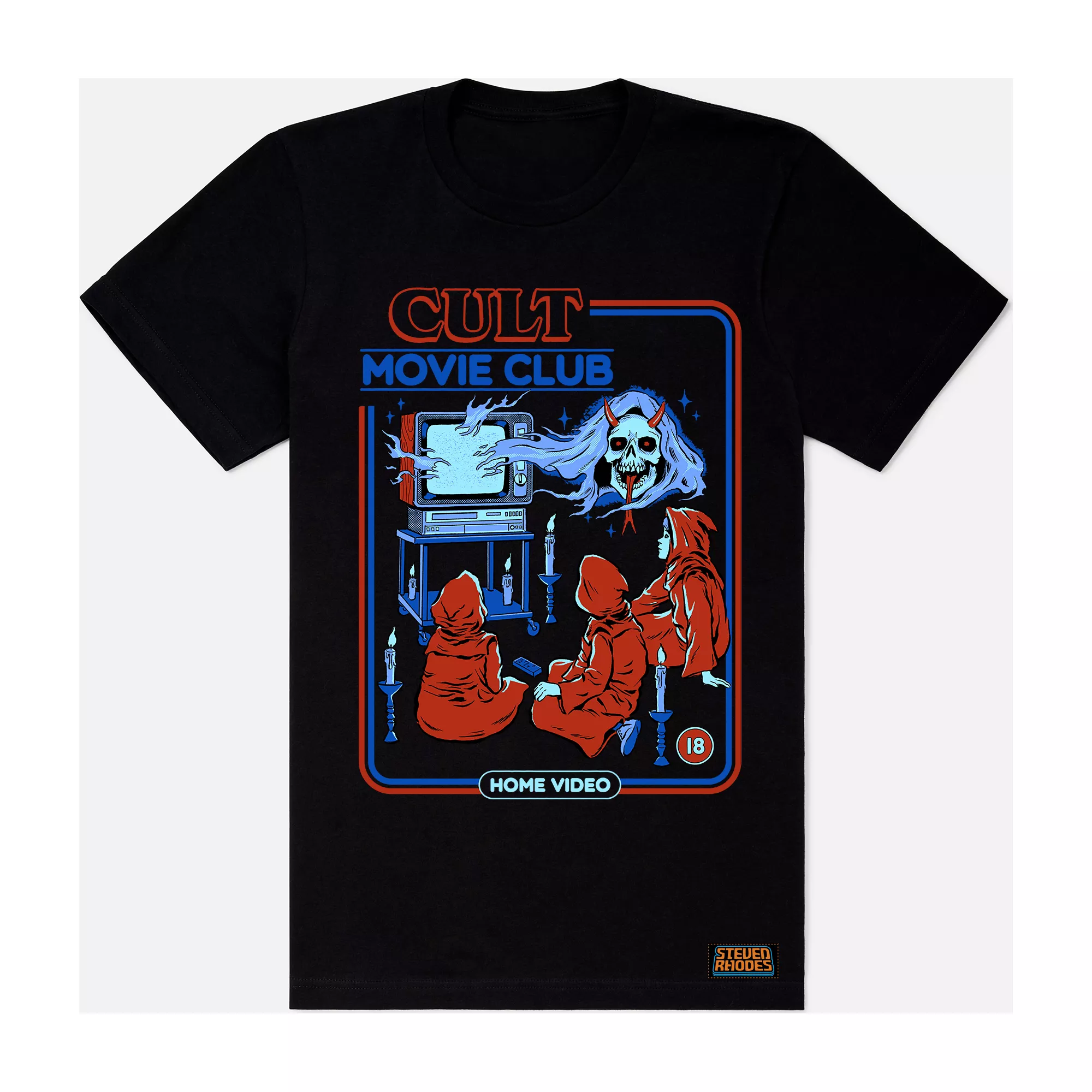 Cult Movie Club T Shirt - Steven Rhodes