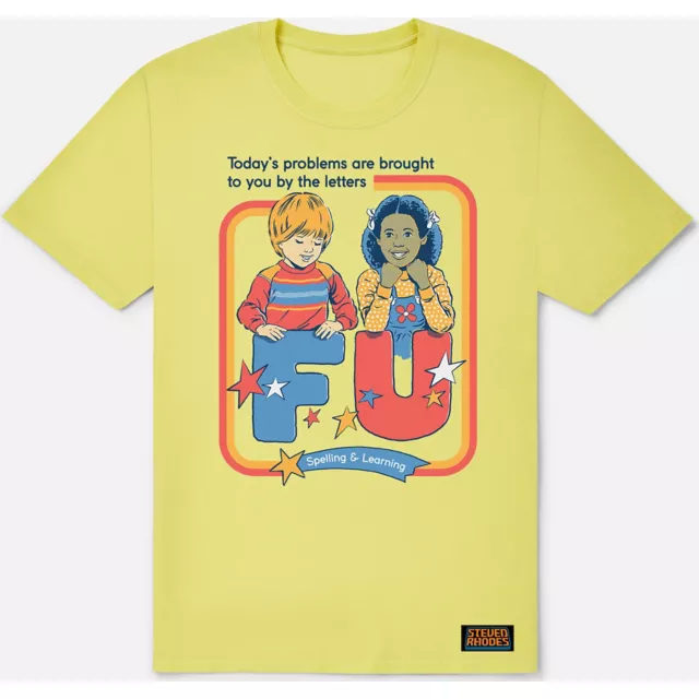 Today's Problems FU T Shirt - Steven Rhodes at Spencer's