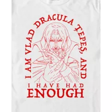 Vlad Dracula Tepes Had Enough T Shirt - Castlevania at Spencer's