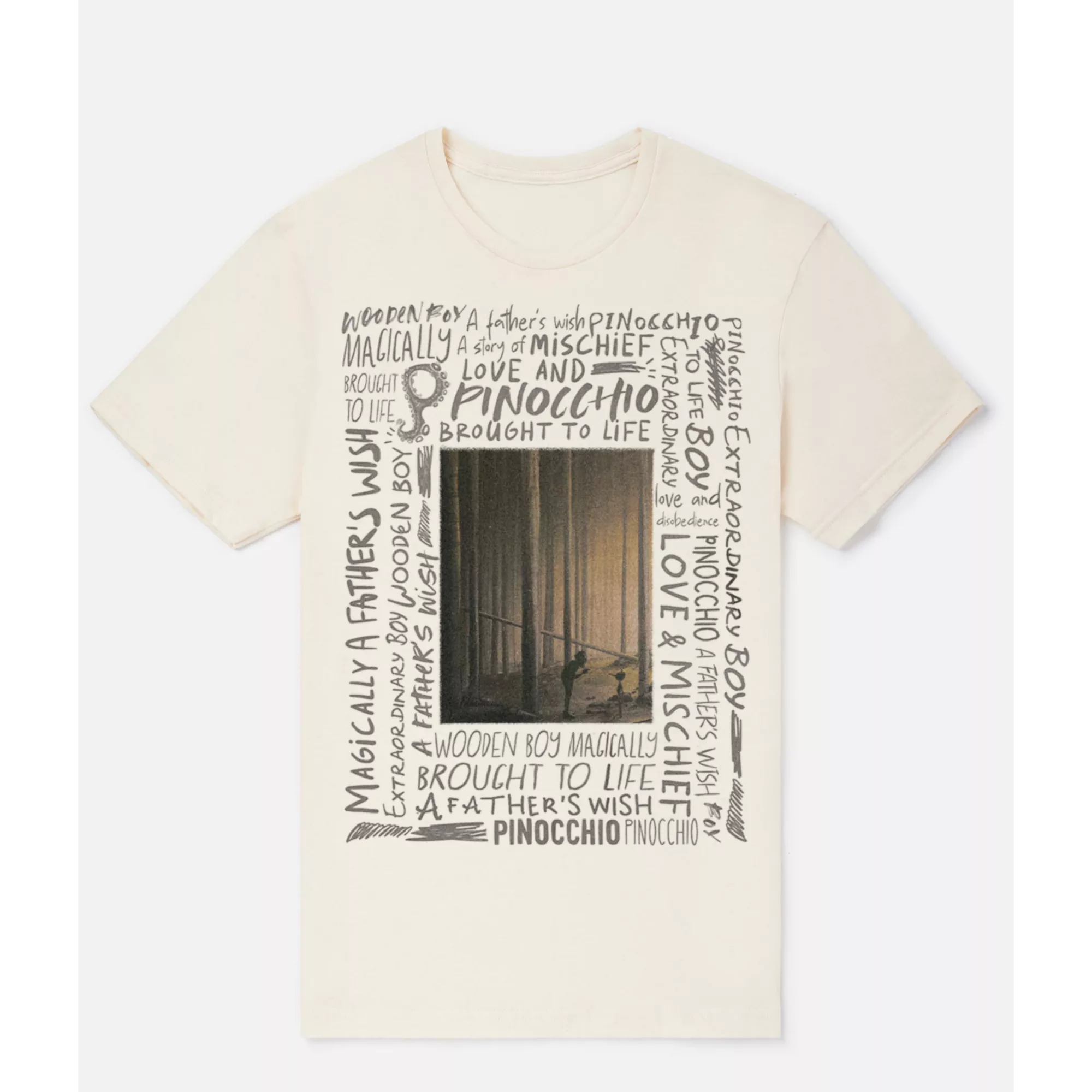 Pinocchio Frame T Shirt - Guillermo del Toro's Pinocchio at Spencer's