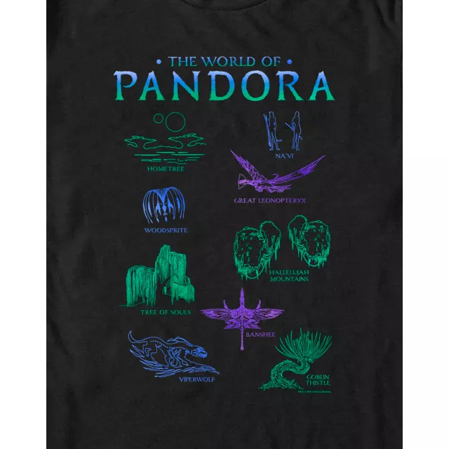 Pandora Textbook T Shirt - Avatar at Spencer's