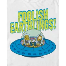 Foolish Earthlings T Shirt - The Simpsons at Spencer's