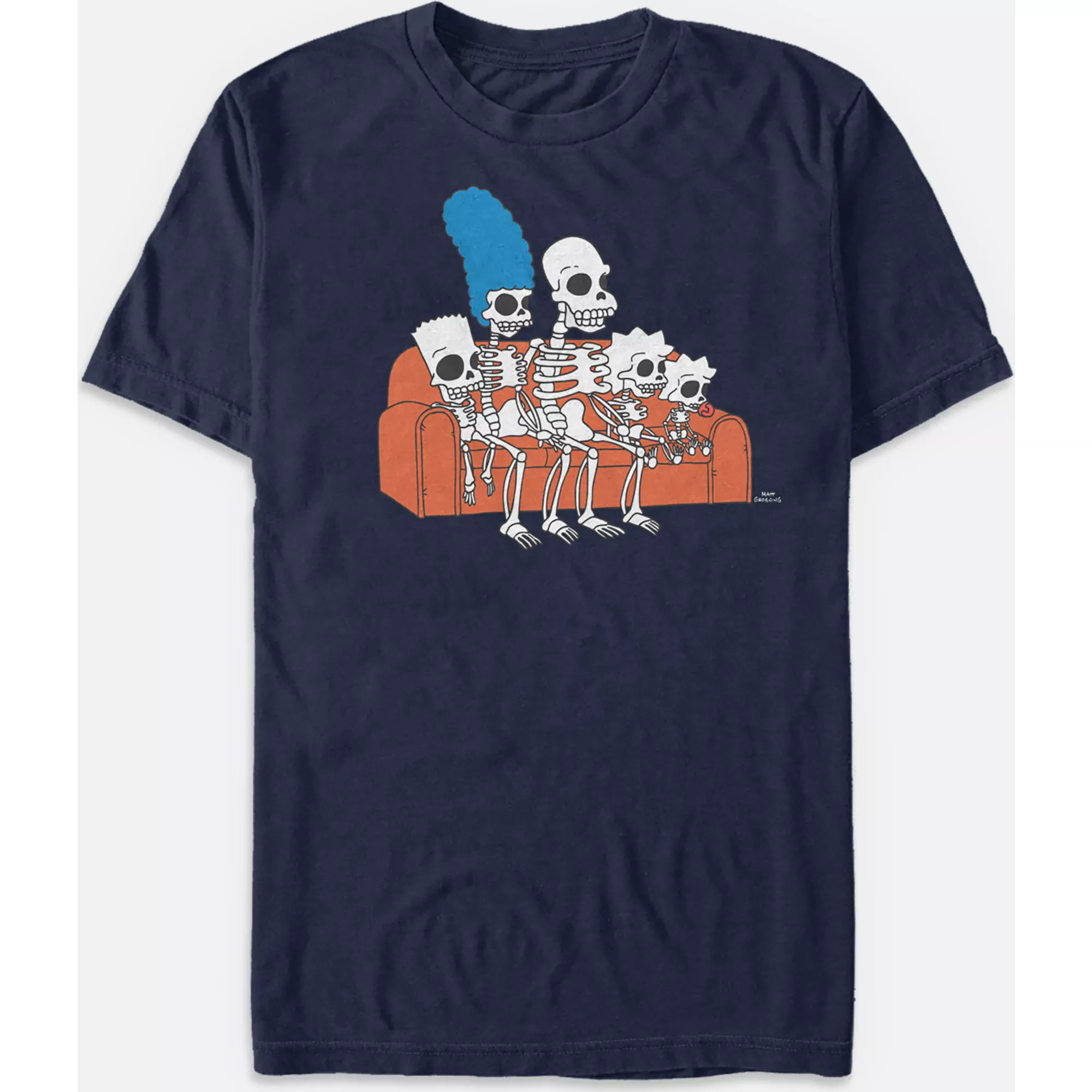 Simpsons Skeleton Family T Shirt - The Simpsons at Spencer's