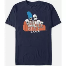 Simpsons Skeleton Family T Shirt - The Simpsons at Spencer's