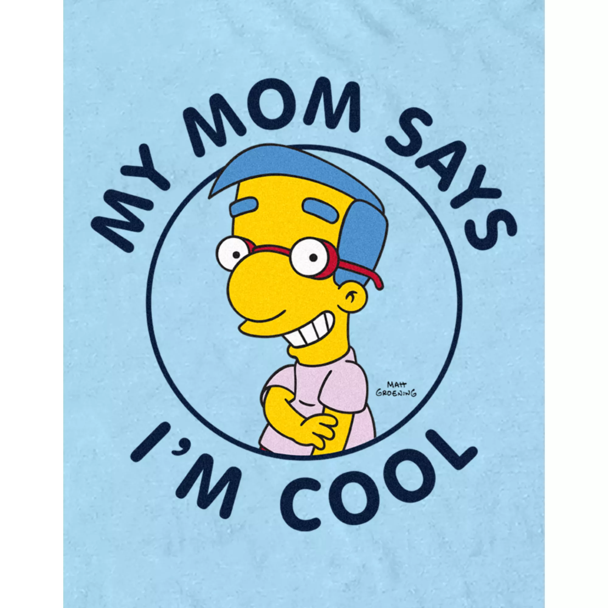 My Mom Says I'm Cool Milhouse T Shirt - The Simpsons at Spencer's