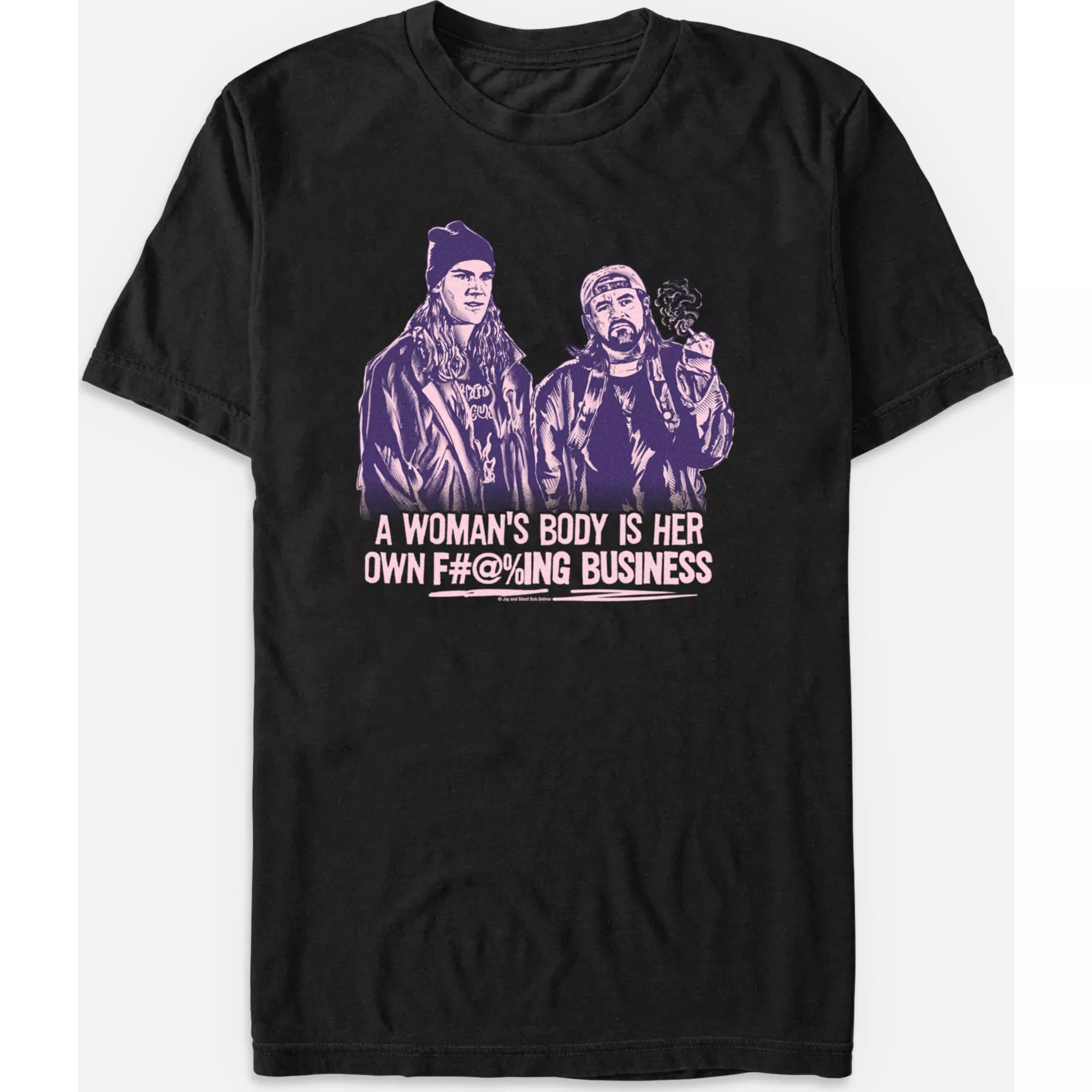 Jay and Silent Bob Nunnya Beeswax T Shirt at Spencer's