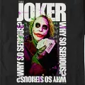 The Joker Why So Serious T Shirt - The Dark Knight at Spencer's