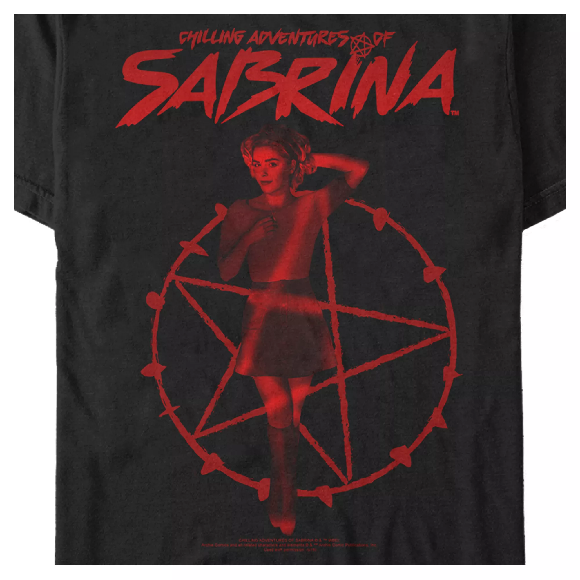 Teen Witch Pentagram T Shirt - Chilling Adventures of Sabrina at Spencer's