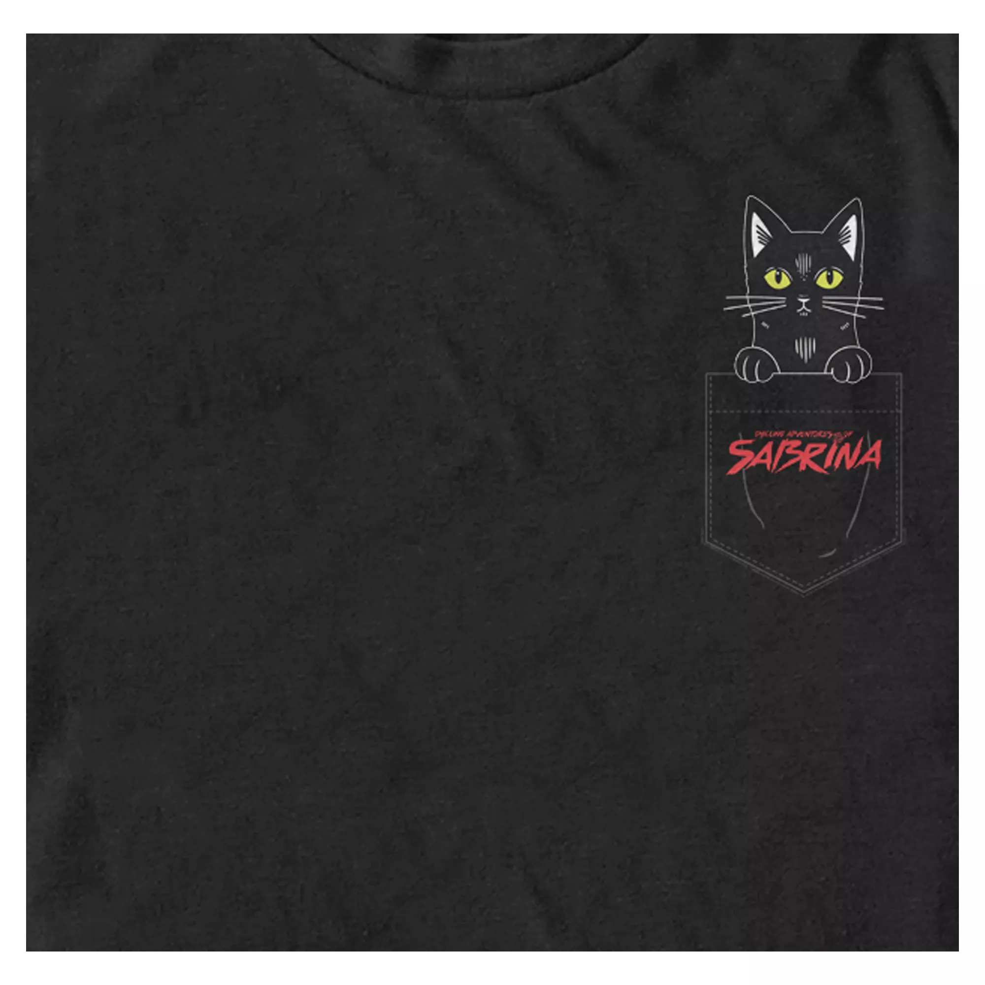 Salem Pocket T Shirt - Chilling Adventures of Sabrina at Spencer's
