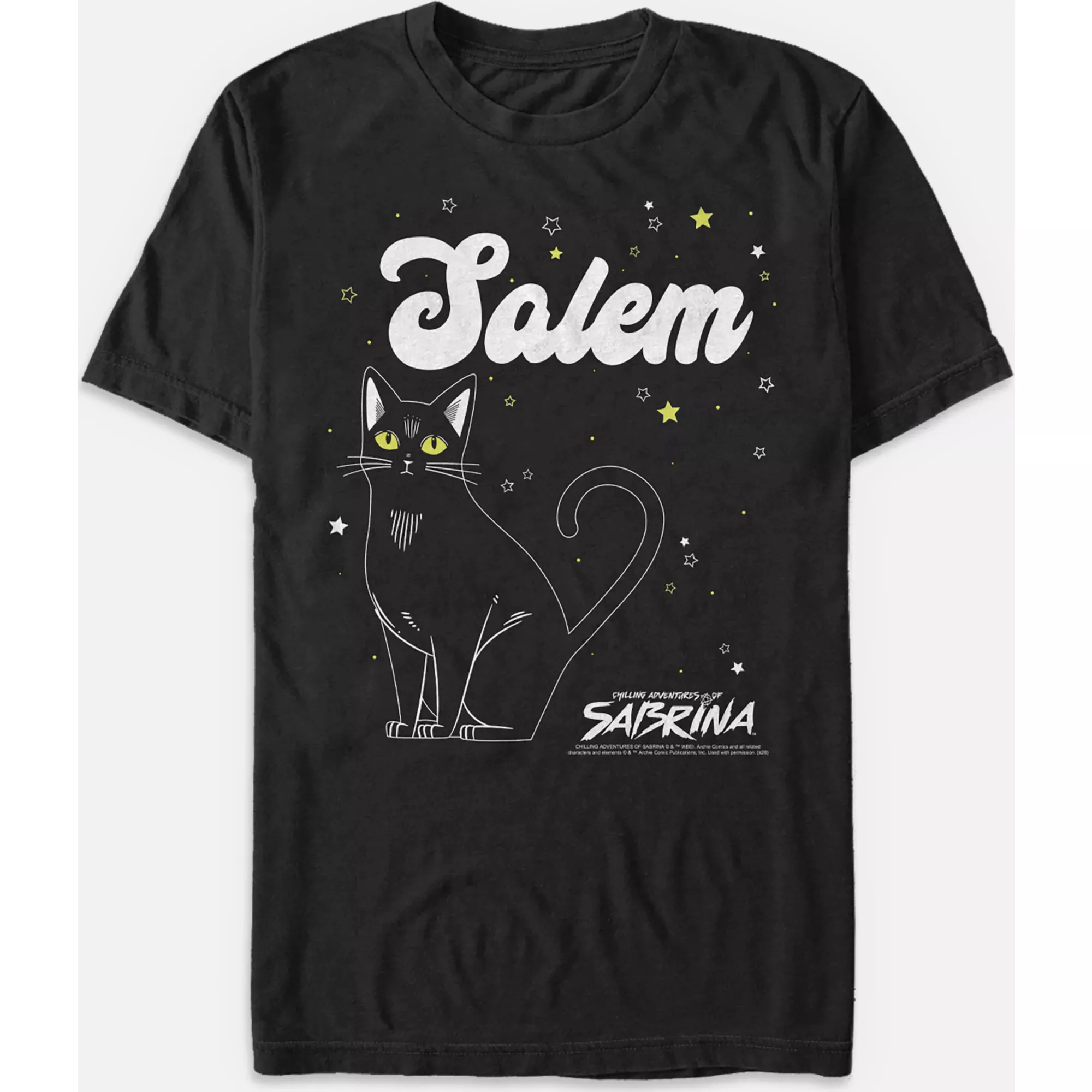 Salem the Cat T Shirt - Chilling Adventures of Sabrina at Spencer's